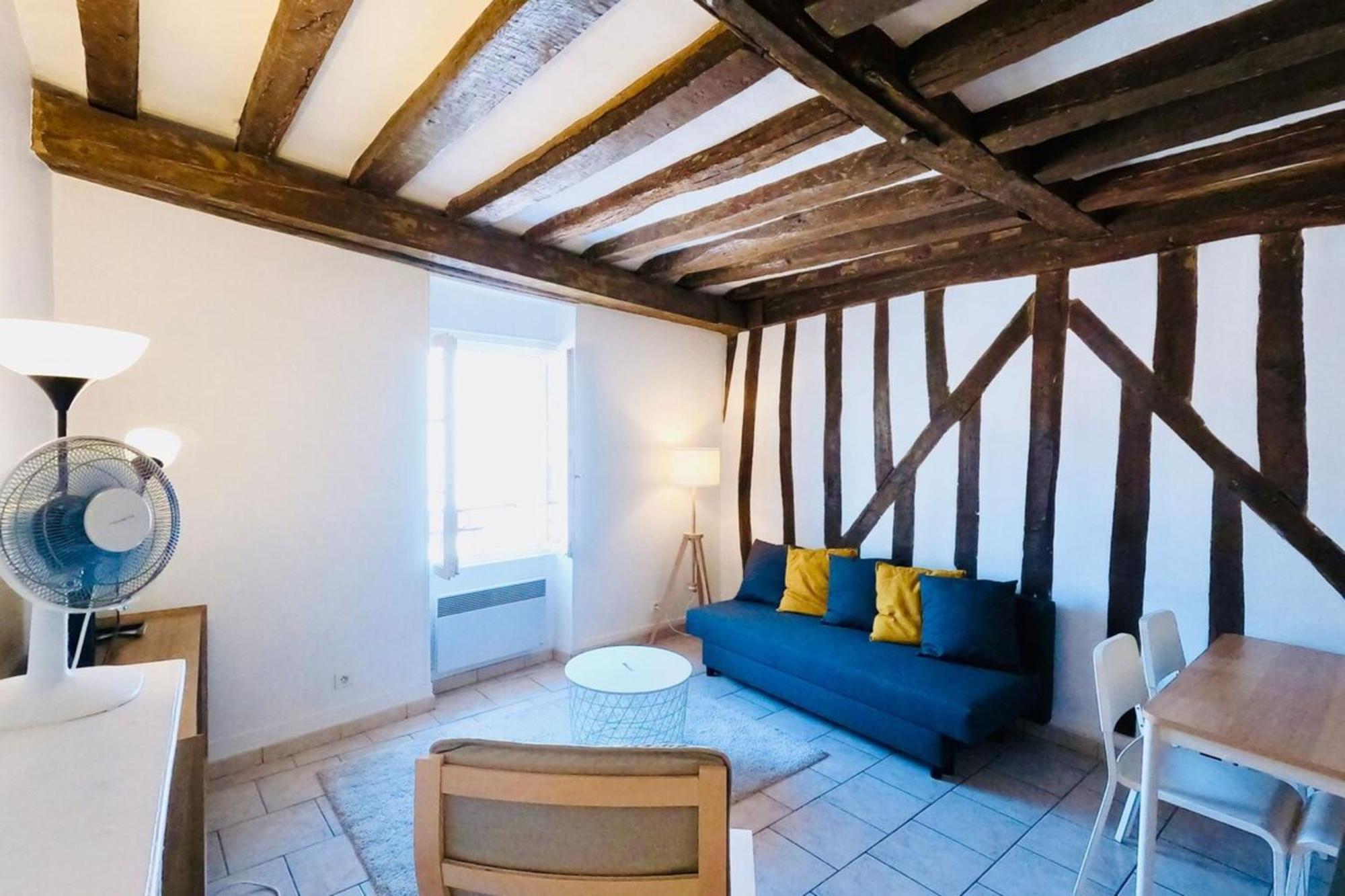 Fontainebleau Rue Grande - Chez Alexis Apartment Bagian luar foto